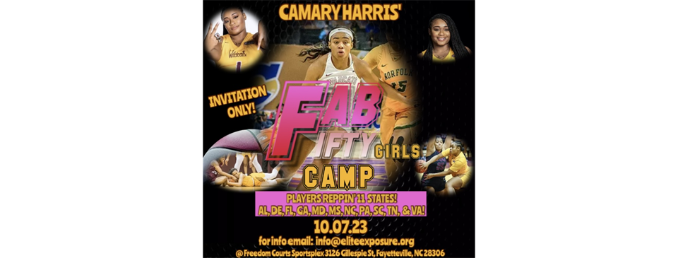 Camary Harris' FAB FIFTY Camp